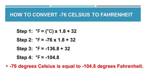76 fahrenheit to celsius.